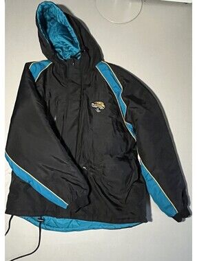 Jacksonville Jaguars Jacket Large Logo Athletic Game Day